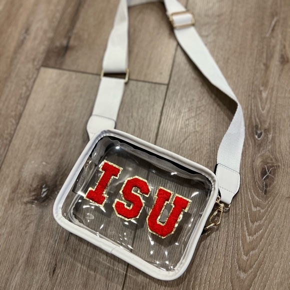 Bags | New Iowa State University Cyclones Stadium Patch Crossbody Bag ...